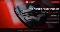 Desktop Screenshot of pal-v.com