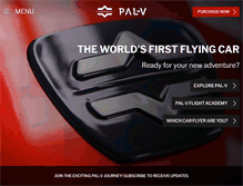 Tablet Screenshot of pal-v.com